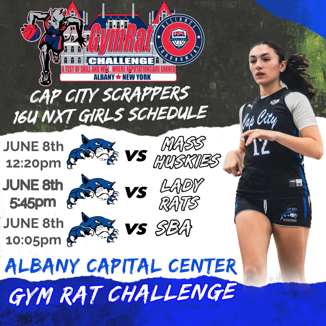 Cap City Scrappers (@capcityaau) on Twitter photo Our 16u and 17u girls will be competing in the <a href="/GymRatCHALLENGE/">GymRat CHALLENGE-GymRat LIVE-GymRat RECRUITING IDX</a> this weekend come check us out!💥🏀🐀 #capcity #family Our 16u and 17u girls will be competing in the <a href="/GymRatCHALLENGE/">GymRat CHALLENGE-GymRat LIVE-GymRat RECRUITING IDX</a> this weekend come check us out!💥🏀🐀 #capcity #family