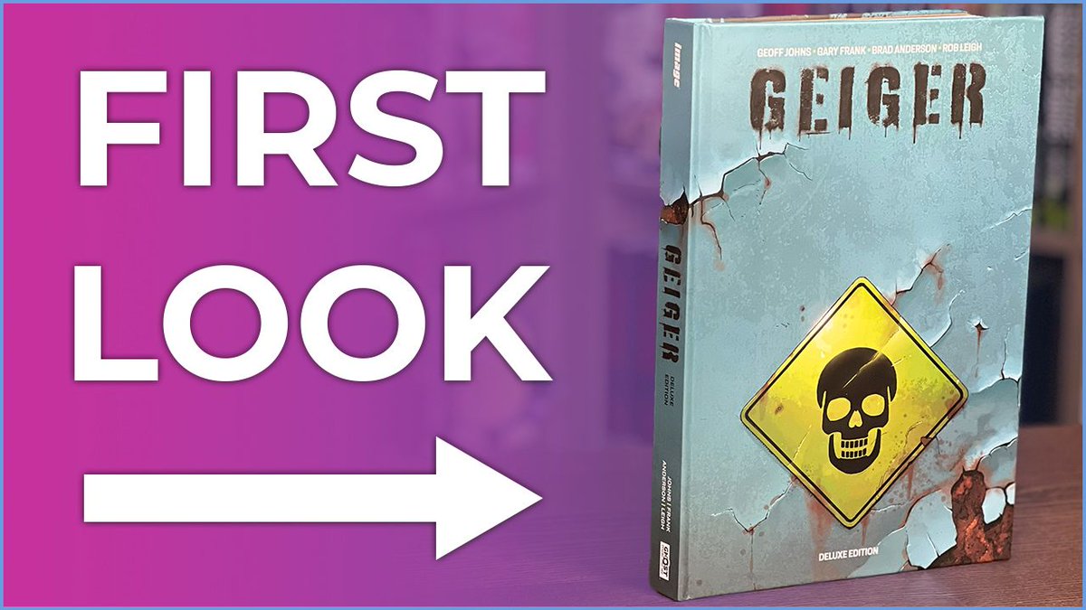 NearMintCon's tweet photo. Happy THURSDAY, Minties! 

@GeoffJohns has launched a new universe of stories at @ImageComics and it all starts with GEIGER! 

The Uncanny Omar has FIRST LOOK of GEIGER the Deluxe Edition by Johns, Gary Frank, @BDAnderson13 and Rob Leigh! 

Check it out:

https://t.co/CwXBy9Tvp2 https://t.co/o1PIYdqhlk