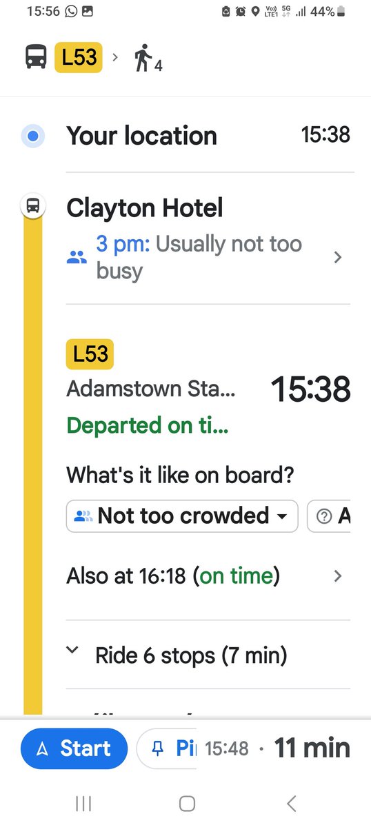 #liars #dublinbus here since 3.33 now ur sayin its left on time nxt one 4.15 im 45mins waiting is a poxy joke for a service im paying bus fare