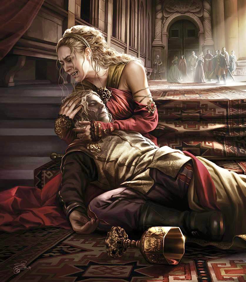 KingTargaryenn's tweet photo. HILO🧵 

¿Alguna vez leíste como fue la muerte de Joffrey en los libros? Si lo hiciste aquí te lo traigo para que lo vuelvas a disfrutar y si no lo leíste no te pierdas esta joya.

Se agradecen los Rt y para disfrutar de más contenido sobre este universo sígueme: @KingTargaryenn https://t.co/at0EHf62tt