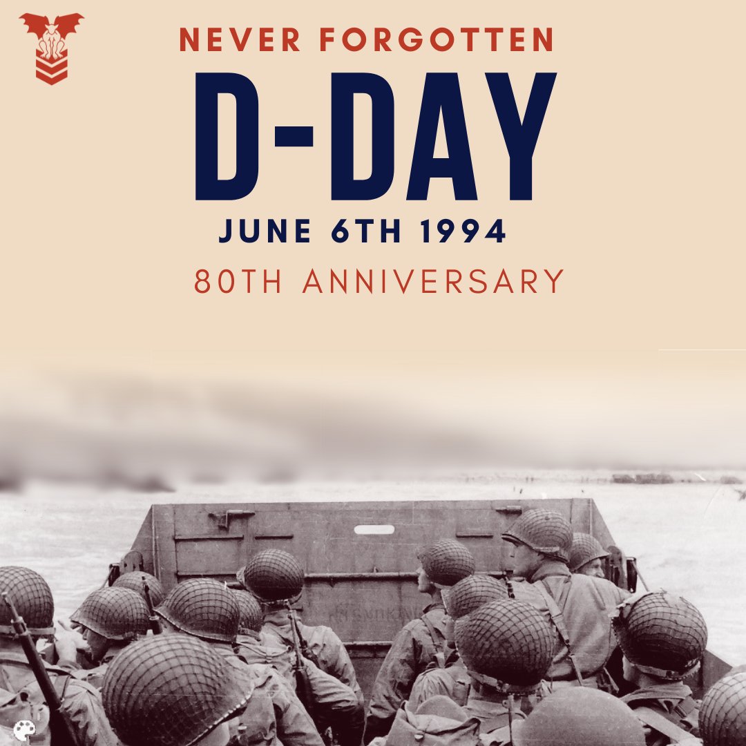 BLOKWORX's tweet photo. Today marks 80 years since D-Day, the largest seaborne invasion in history. On June 6, 1944, 150,000+ Allied soldiers landed in Normandy, beginning the liberation of Western Europe. We honor their bravery and sacrifice.
#DDay80 #RememberDday #HeroesOfNormandy https://t.co/5cjz9DbxHr