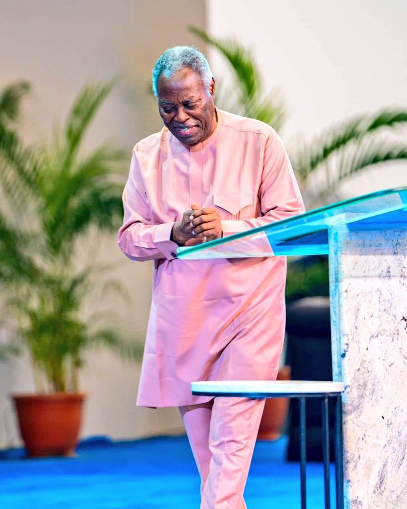 Immanuel1020's tweet photo. There was a man sent from GOD, whose name was Williams F. Kumuyi @pastorwf_kumuyi
The same came for a witness, to bear witness of The LIGHT. 
And he has done so in words, character and exemplary conducts. 
Today we celebrate that Witness, The man, William the Fire Kindler!!! https://t.co/YqGTFjSe7M
