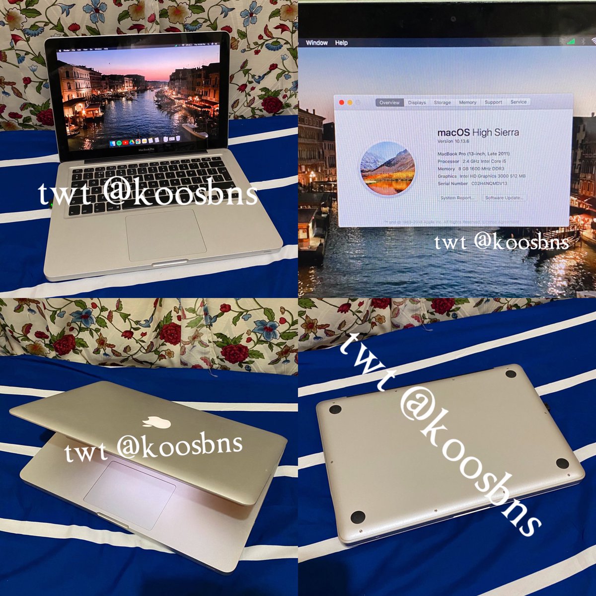 KOOSBNS's tweet photo. WTS LFB SELLING SALE APPLE MACBOOK PRO PH

•13-inch, Late 2011
•Comes with charger
•Honest issue: Battery (drains fast)- may need replacement
•Keyboard backlight ✅ 
•Audio and Camera ✅ 
•Still in good shape

💰 P8,500 + local shipping fee https://t.co/SJParYwySZ