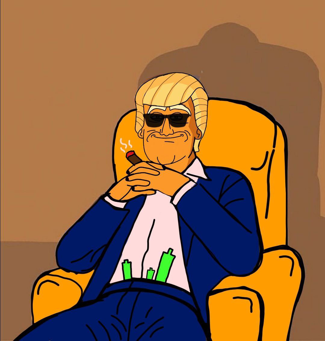 bitsagee's tweet photo. @shahh Hi there  

We all psychopathes 

Don’t fade $Trump 

Top position on @dexscreener when you search "Donald Trump"

YUUUUUUGE Potential 🔥🔥

4h8LjZWUfUQVgbEZ29UzTuGXNW6rwrJis78ZU66ekkPV
@trumpcoincto https://t.co/9kf9xPNkRo