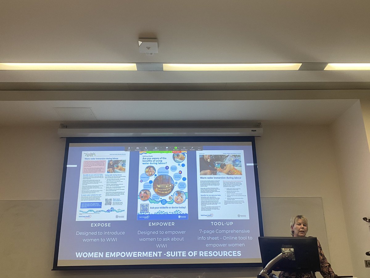 Gráinne Milne (@gra_milne12) on Twitter photo Super presentation from <a href="/valerieslavin/">Valerie Slavin</a> on breaking down barriers to water immersion. Strong clinical governance, woman’s stories, clinical champions and regular feedback are some important aspects to support care/ choice #waterimmersion #waterbirth #SPLASHConference Super presentation from <a href="/valerieslavin/">Valerie Slavin</a> on breaking down barriers to water immersion. Strong clinical governance, woman’s stories, clinical champions and regular feedback are some important aspects to support care/ choice #waterimmersion #waterbirth #SPLASHConference