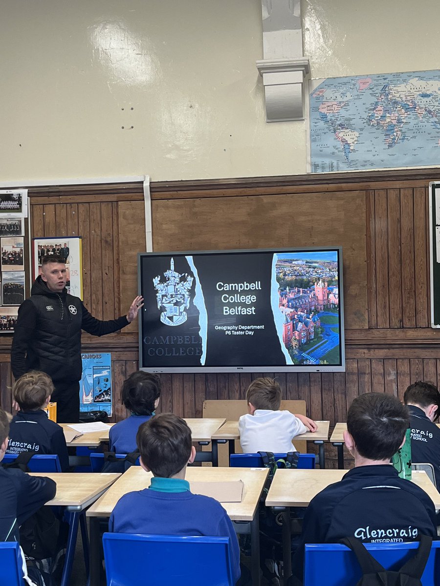 Glencraig Integrated Primary School & Nursery Unit (@glencraigips) on Twitter photo Huge thanks to <a href="/CampbellCollege/">Campbell College</a> for hosting our P6 boys today for a taster session to experience what a day in ‘big school’ is like. Huge thanks to <a href="/CampbellCollege/">Campbell College</a> for hosting our P6 boys today for a taster session to experience what a day in ‘big school’ is like.