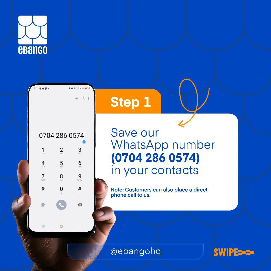 ebangohq's tweet photo. It's as easy as 1, 2, 3 with eBanGo!
This post shows you a step-by-step guide to ordering your next building materials.
Don't miss out, message us today!
#eBanGo #BuildingMadeEasy #SupportLocalBusiness #BuildingOnABudget #Ibadan https://t.co/Ee2cDorJRh