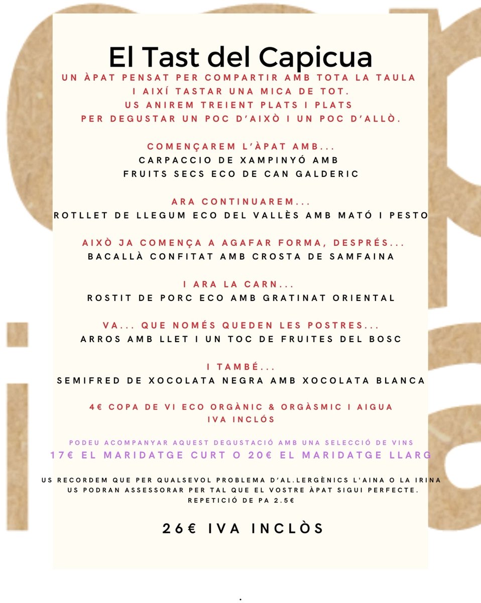 Restaurant Capicua tweet media