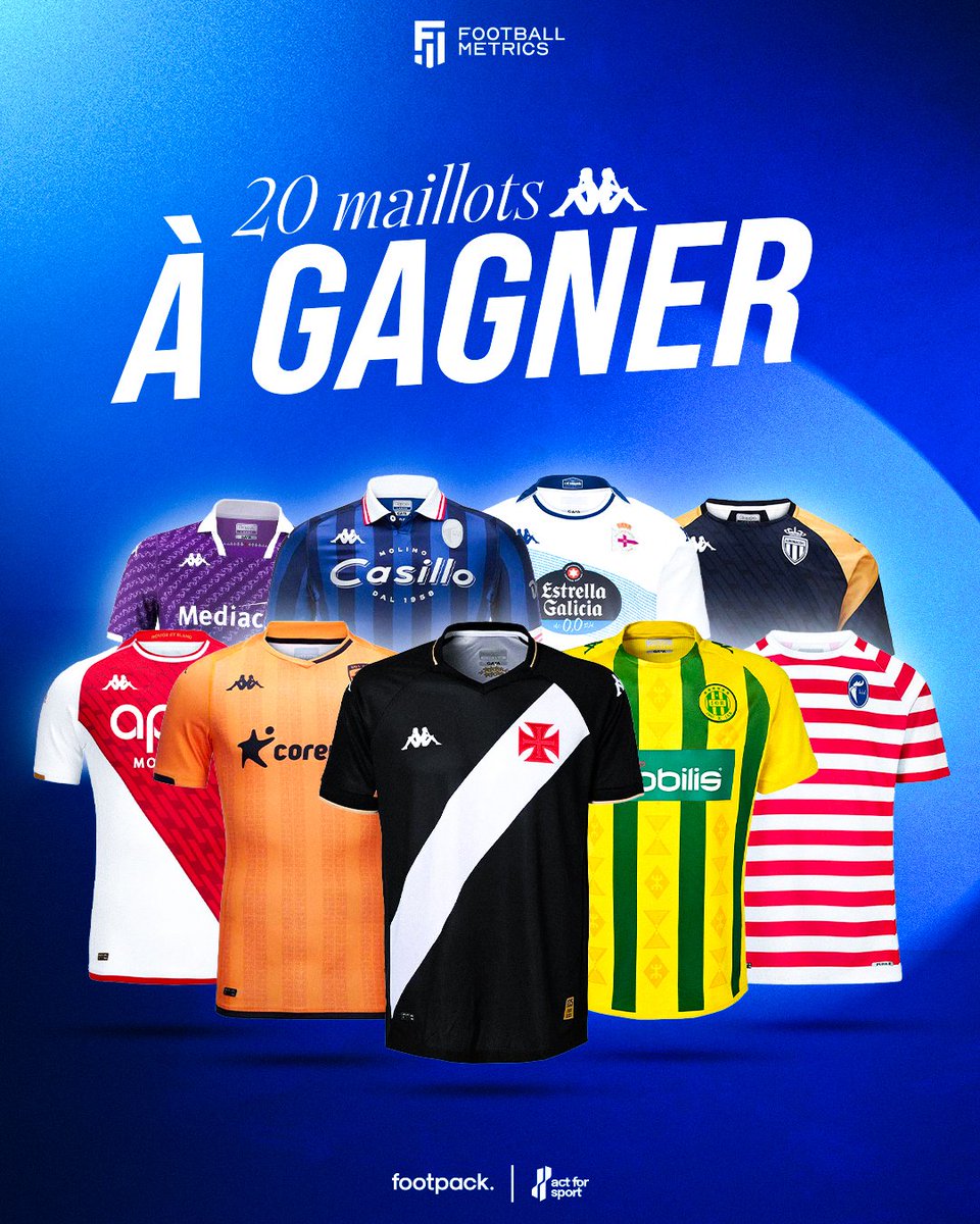 footpack's tweet photo. 𝗟𝗲 𝗳𝗼𝗼𝘁𝗯𝗮𝗹𝗹 𝗮𝗺𝗮𝘁𝗲𝘂𝗿 𝗮̀ 𝗯𝗲𝘀𝗼𝗶𝗻 𝗱𝗲 𝘁𝗼𝗶 !🥹

Quelle est ta paire de crampons ? Avec quel maillot tu t’entraînes ? À travers l’étude Football Metrics, footpack et Act for Sport vous donnent la parole afin d’analyser les tendances

https://t.co/byl1V0dMNN https://t.co/v7fXRgY3lj