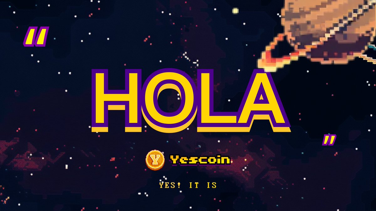 Yes, Yescoin bot in Spanish is ready!
El bot de Yescoin en español está listo.

Yescoiner, YesWorld.💎

#yescoin #yescoiner #yesworld