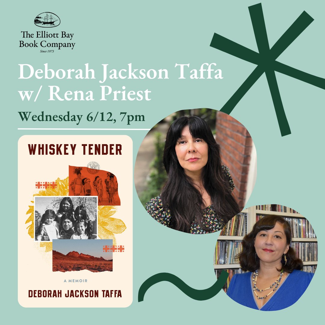 WAStateLib's tweet photo. WSBA Finalist and former WA Poet Laureate @RenaPriest will be in conversation with Deborah Jackson Taffa @deborahtaffa at @ElliottBayBooks, June 12, 7 p.m.
#WaAuthors
https://t.co/doZtnpmSWz https://t.co/MqN7pds19n