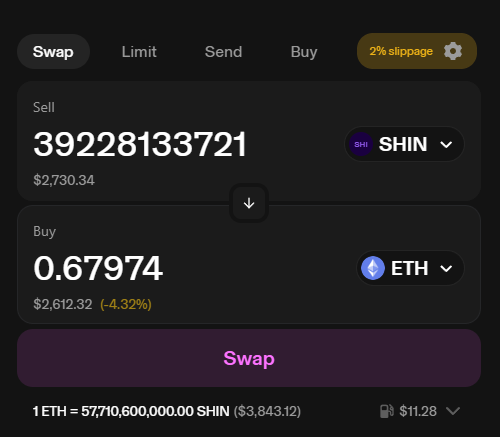 daissyriveraa's tweet photo. $SHIN airdrop is live https://t.co/ODxSlz7WDT https://t.co/9a9Uotc5k6