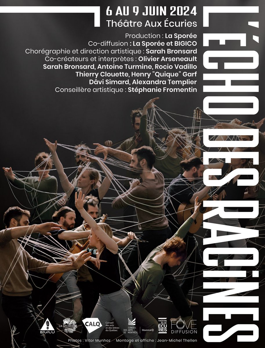 L'Écho Des Racines de La Sporée présenté du 6 au juin juin au Théŝtre aux Écuries