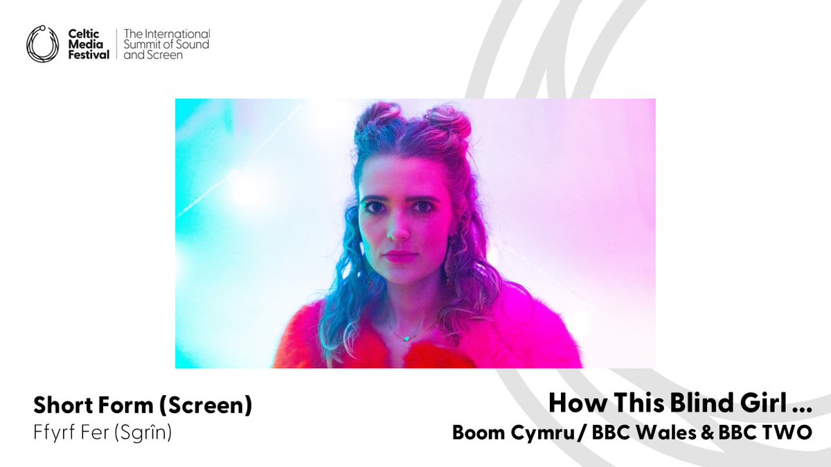 CelticMediaFest's tweet image. The winner for best #ShortForm is✨How This Blind Girl✨@MisdJarman @BBCWales
#CelticMedia #TorcAwards
