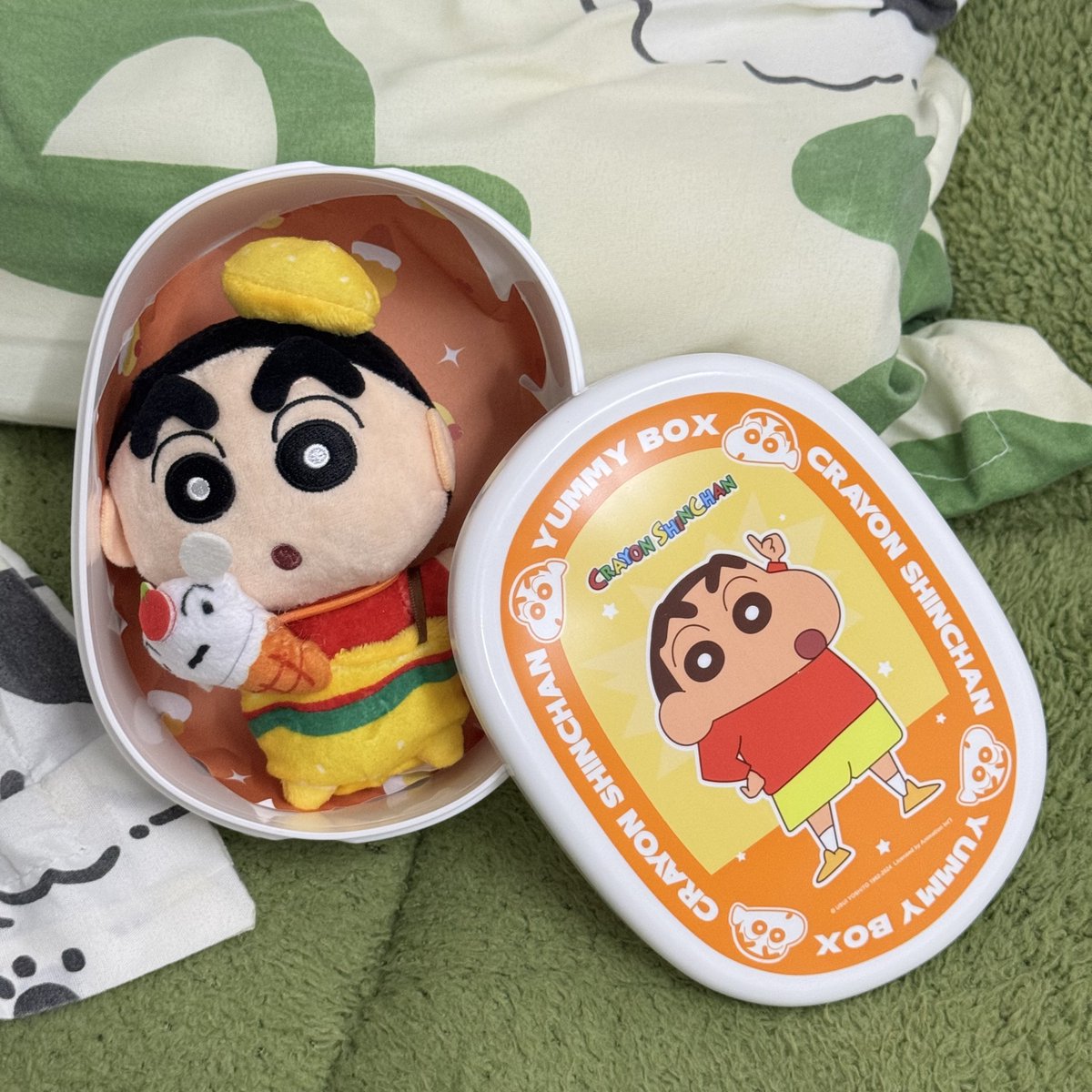 ได้รับน้องกล่องข้าวชินจังแล้วนะคะ น่ารักมาก น่ารักที่สุดในโลกเลย 😭🤍🤍🤍

 #น้องบูหาเงินไปกินหมุกอบ