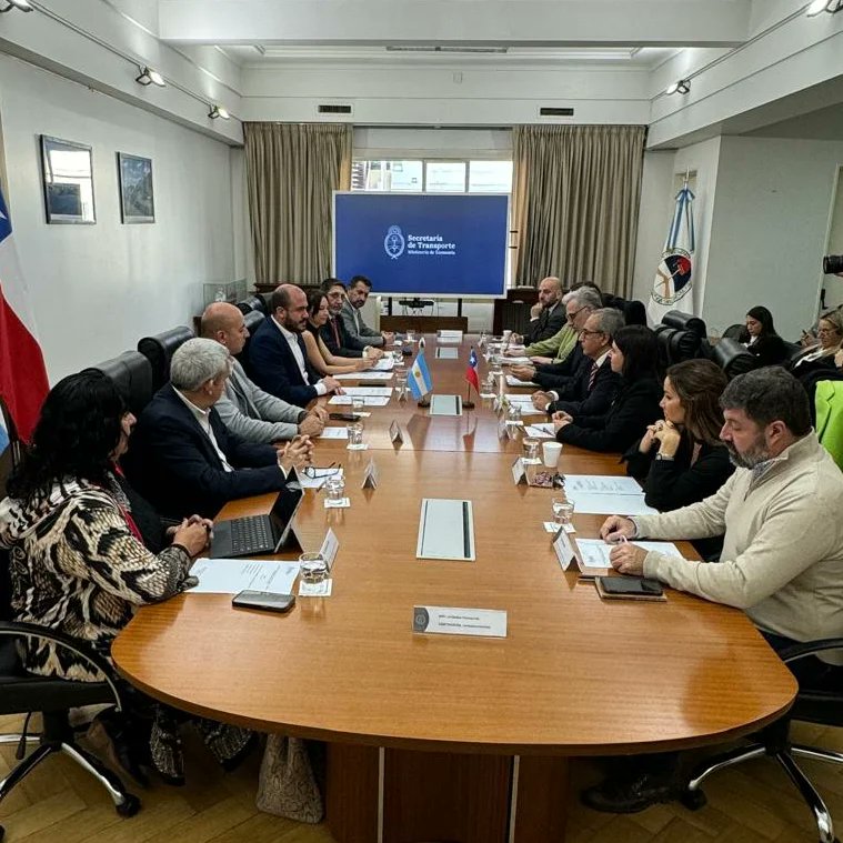 Directivos del Departamento de Transporte Internacional de FADEEAC participan de la primera Reunión Bilateral entre Argentina y Chile luego de 6 años en el marco del Acuerdo de Transporte Internacional Terrestre (ATIT).