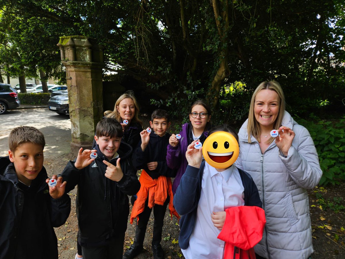 EmilyKellyAS's tweet photo. Thank you so much to Matt and Laura, who welcomed @NewtonPrimary01 P7s on the Dunblane Health Walk today for an intergenerational walk π³πͺ΅
@PathsforAll @LauraTaylorAS
#gatproject #healthwalk #ilovewalking https://t.co/sDwXIGlqAk