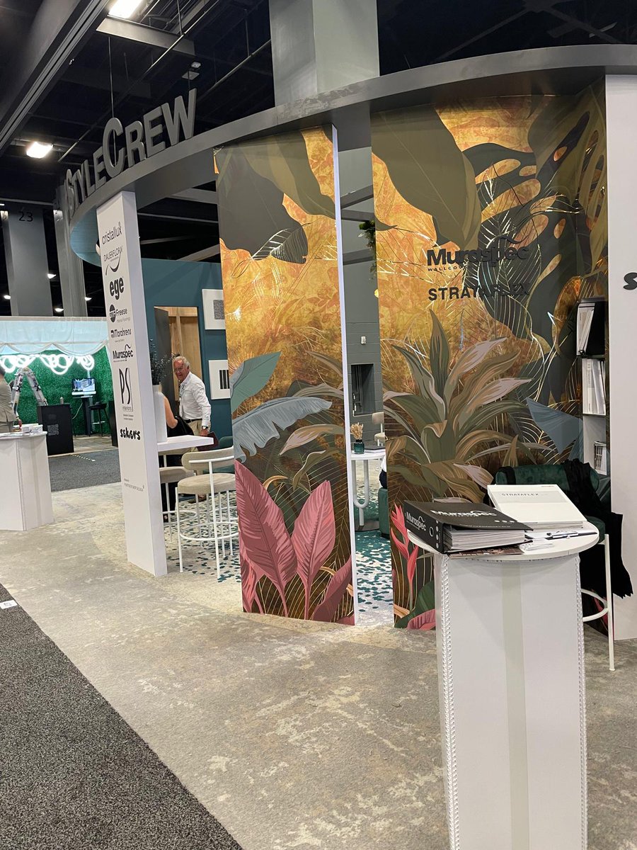 Meet Our Team at Muraspec Stand Miami Today!

Visit us at Booth 637 to explore the latest in cruise ship interiors.

hashtag#StyleCrew hashtag#CSIMiami hashtag#CruiseShipInteriors hashtag#InteriorDesign hashtag#Innovation hashtag#WallCoverings