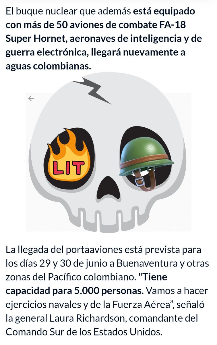 lorejarena's tweet photo. 🚨EEUU muestra su verdadera cara con Gorgona🦎

Richardson 🇺🇸 buscando la venta de F16.✈️

-PETRO también va a facturar con los aliados de Israel ☠️

Palestina solo para el discurso👅

NO AL IMPERIALISMO DETRÁS DEL POPULISMO!🤡
 
🚨OJO CRISIS GEOPOLÍTICA!

https://t.co/yLlJst0brC https://t.co/jfrmuWDxJp