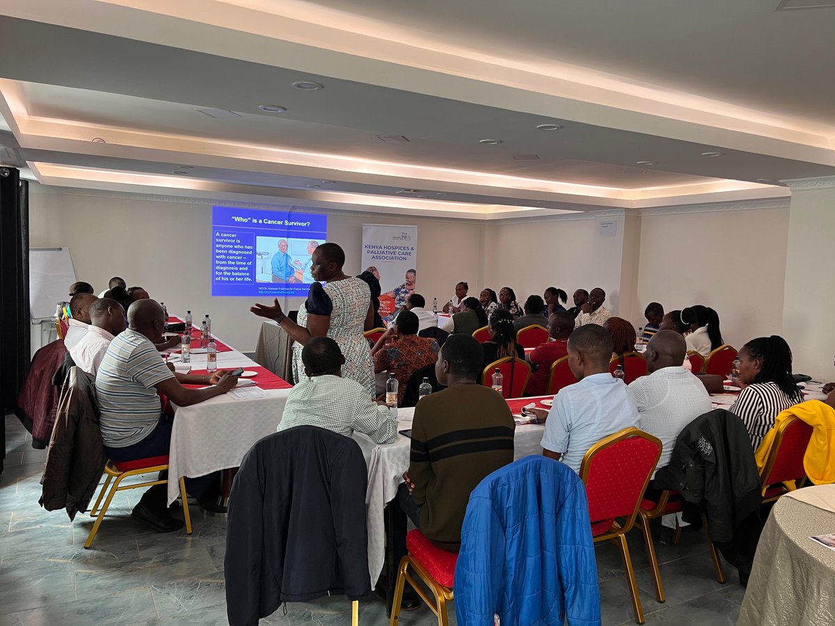 Day 4 of "Collective Hope and Quality of Life for Lung Cancer Patients" was powerful. Speakers covered breaking bad news, survivorship, and end-of-life care. Jared and Mrs. Kemboi’s personal stories of loss touched everyone deeply, highlighting the emotional impact of lung cancer