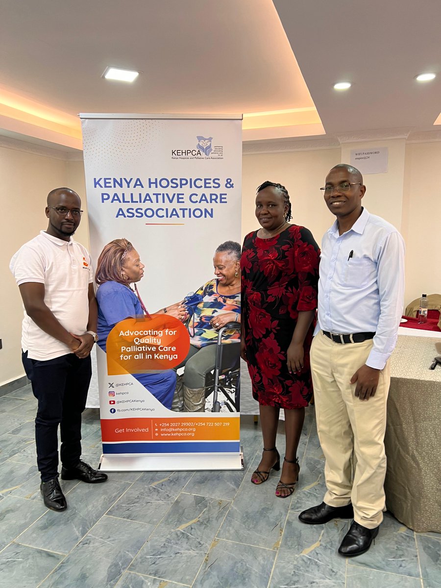 KEHPCA's tweet photo. Day 4 of "Collective Hope and Quality of Life for Lung Cancer Patients" was powerful. Speakers covered breaking bad news, survivorship, and end-of-life care. Jared and Mrs. Kemboi’s personal stories of loss touched everyone deeply, highlighting the emotional impact of lung cancer https://t.co/EQRJvkCAu6