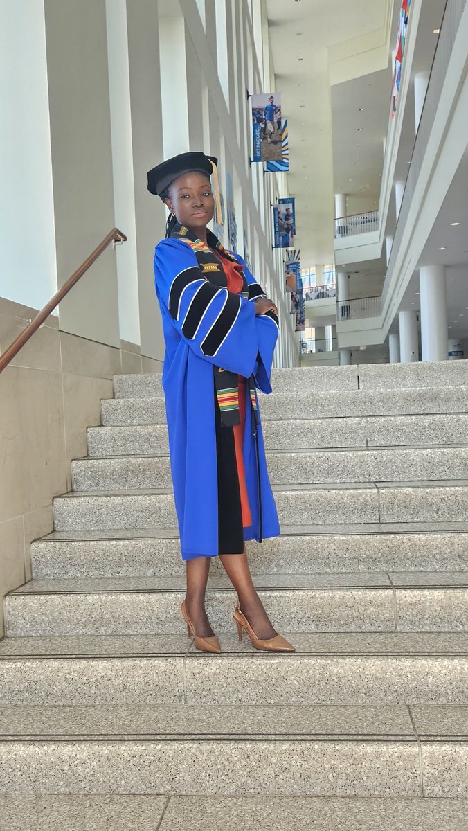 My doctoral journey ended last month with 3 awards!
1. The outstanding Doctoral Student Award
2. The Global Governance and Human Security Excellence in Dissertation Award
3. The Ambassador Jawara-Njai African Democracy ECOWAS Award

On to the next!
#PhDone #PhinisheD