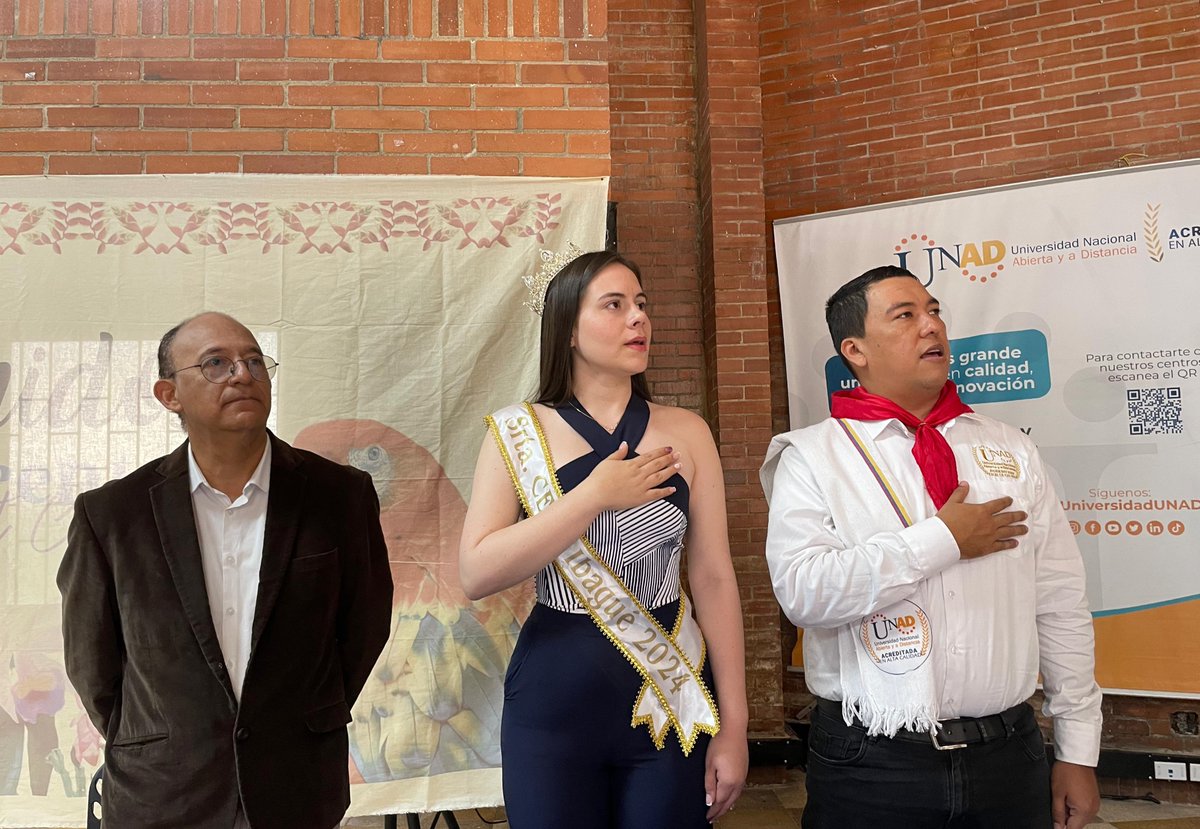 UNAD_ZonaSur's tweet photo. #AhoraMismo | La Dra. Gloria Isabel Vargas Hurtado, Directora Zonal, y la Dra. Elicenia Arias Piedrahíta, Líder Nacional de BIU, inauguran oficialmente el XIV Festival Folclórico de la Zona Sur, rindiendo un gran homenaje a la danza “El Yariseño” del Departamento del Caquetá. https://t.co/sB6B1UnbNQ