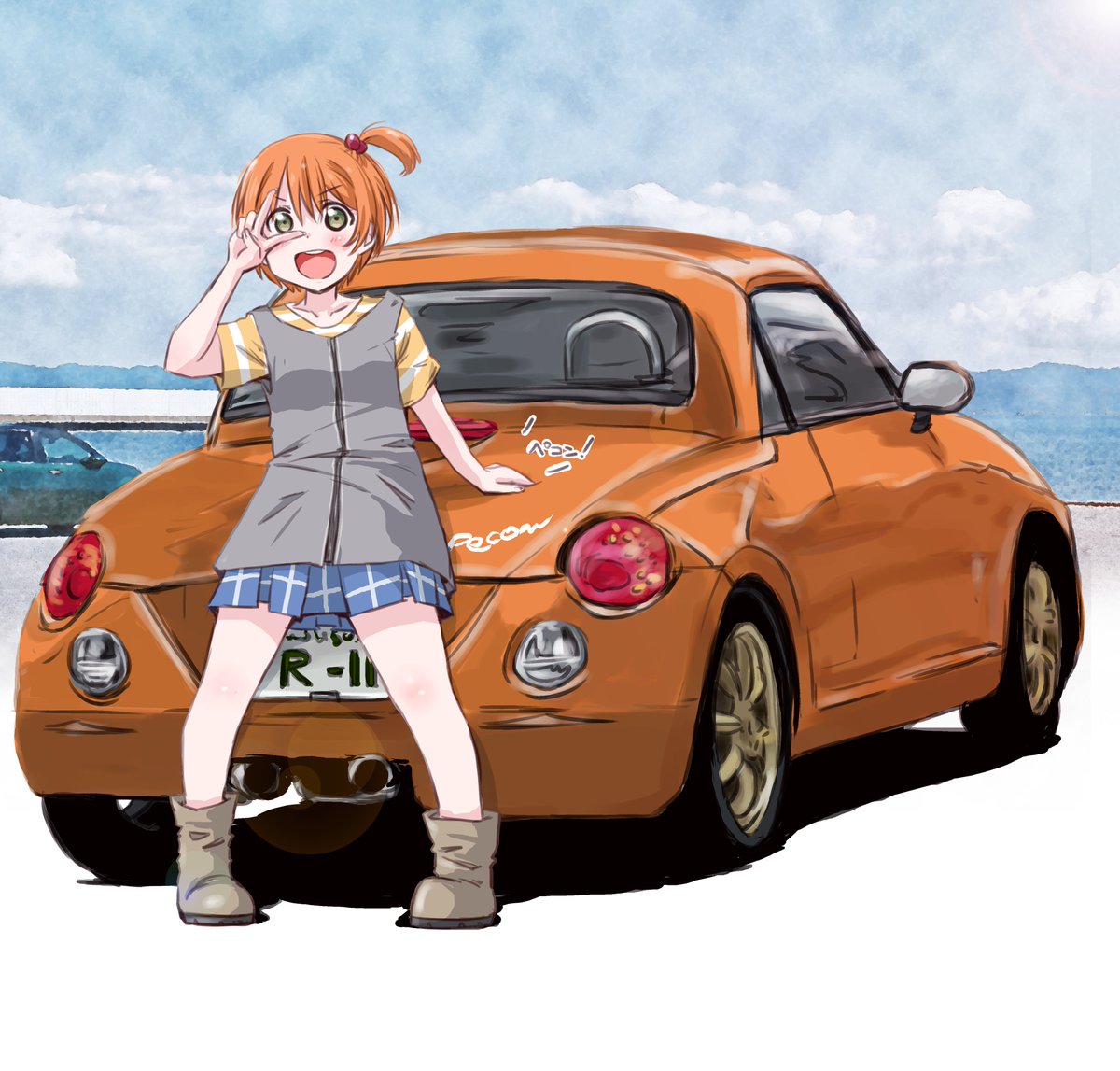 星空凛 「#金曜凛ちゃんりんりんりん 」|まるよのイラスト