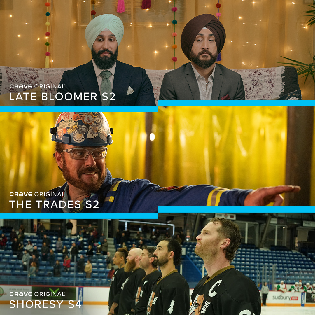CraveCanada's tweet photo. Craving more Crave Originals? 🍿 Here are the new seasons, series and specials just announced! https://t.co/q1A4PyPXhb