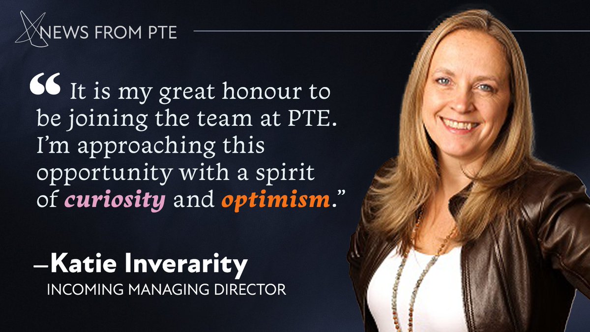 PrairieTheatreX's tweet photo. MEDIA RELEASE | PTE is delighted to announce the appointment of the company’s new Managing Director, Katie Inverarity!

📰 Read the full announcement here: https://t.co/BWfdPGKBeo https://t.co/wyill65x9U