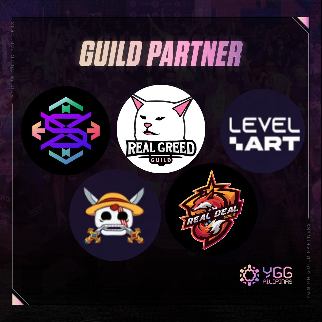 YGG COOKIN' SOMETHING BIG

<a href="/realgreedguild/">Real Greed Guild 😽</a>
<a href="/realdealguild/">Real Deal Guild</a>
Level Art
<a href="/NftxStreet/">NFTXStreet</a>
Akagami Crew

Want to be part of GUILD ALLIANCE? Sign up now! bit.ly/YGGPHGuildAlli…
#yggphguildalliance #WeAreYGG #PusongYGG