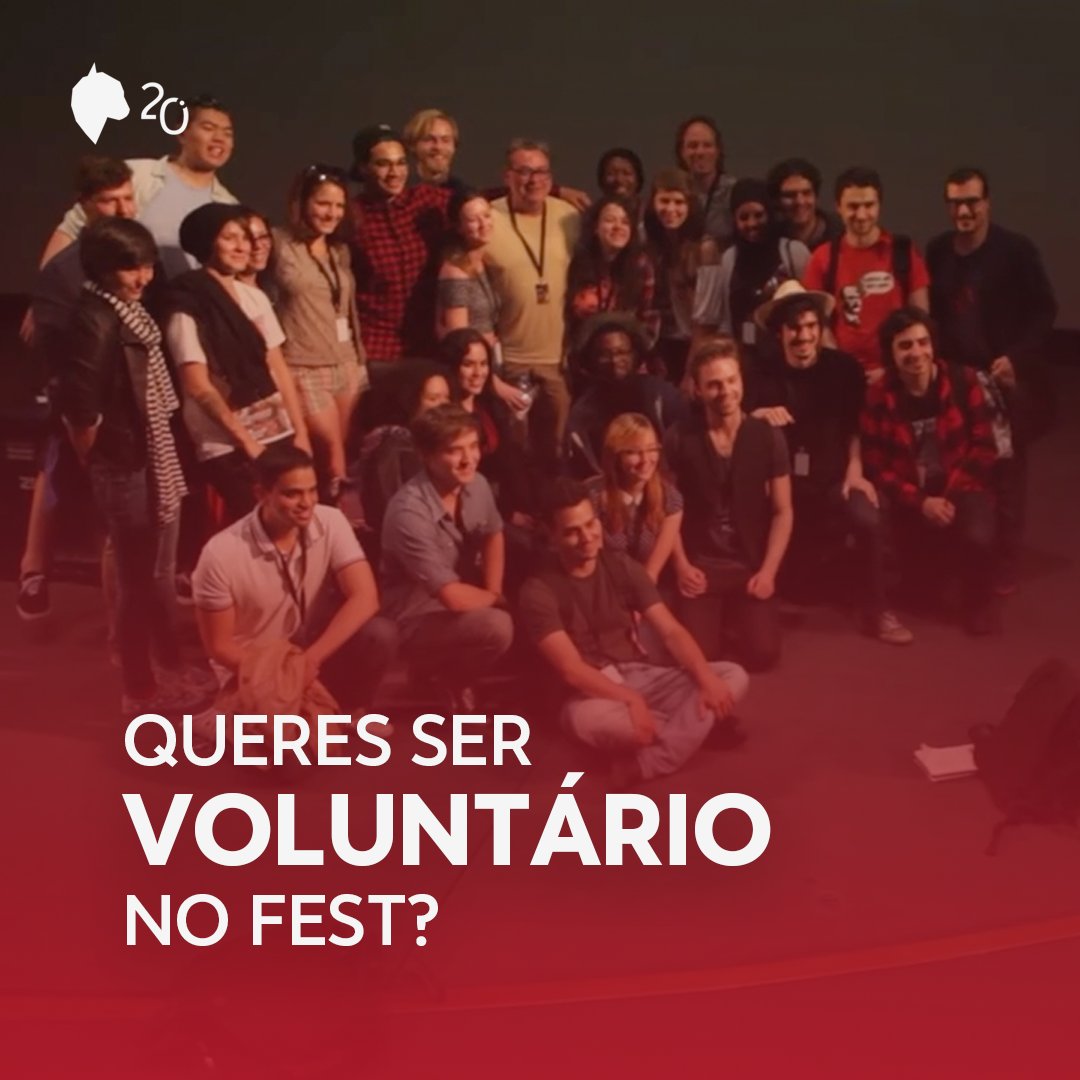 Com a chegada da 20.ª edição do festival, o FEST está à procura de voluntários para participar na organização do festival!
Se gostas de trabalhar em equipa, organizar e comunicar eventos vem celebrar os 20 anos connosco!

Formulário 👉 lnkd.in/dP6ba-7H