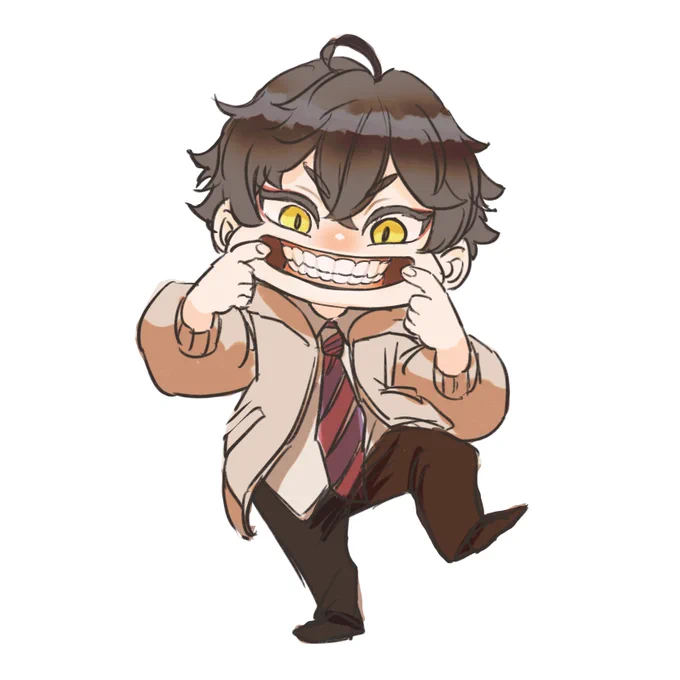 みやさんの歯茎描いた〜 