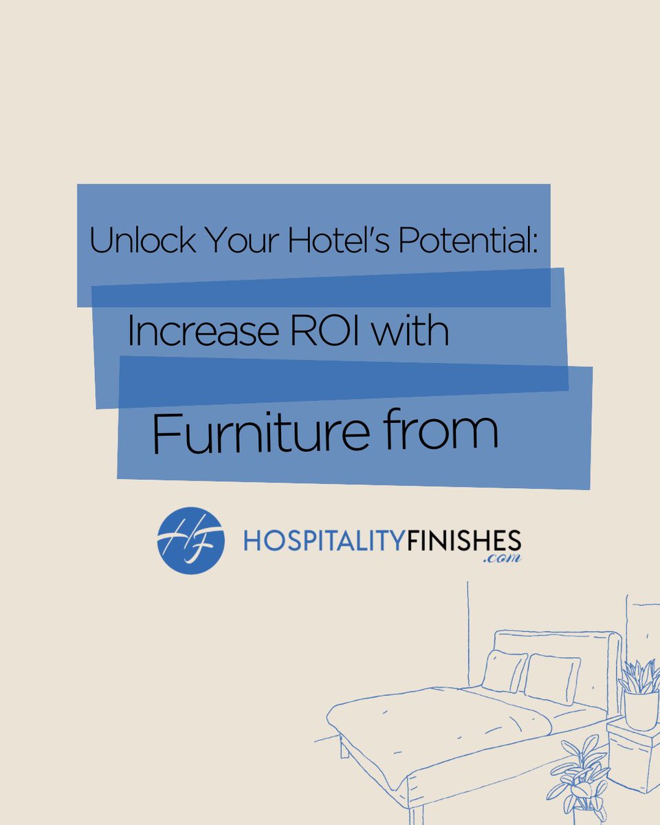 Hotelfinishes's tweet photo. Ready to unlock your hotel's full potential? Explore our furniture collection at Hospitality Finishes and start maximizing your ROI today! 💼✨ Contact us today! ↪️ info@hospitalityfinishes.com
#HotelFurniture #IncreaseROI #UnlockPotential https://t.co/9ukjbFcbYJ