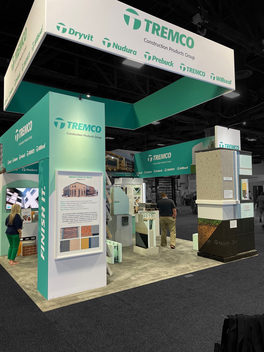 downingexhibits's tweet photo. Catch Tremco CPG today through tomorrow in Washington DC at AIA 2024! https://t.co/G0v4P5t3b1