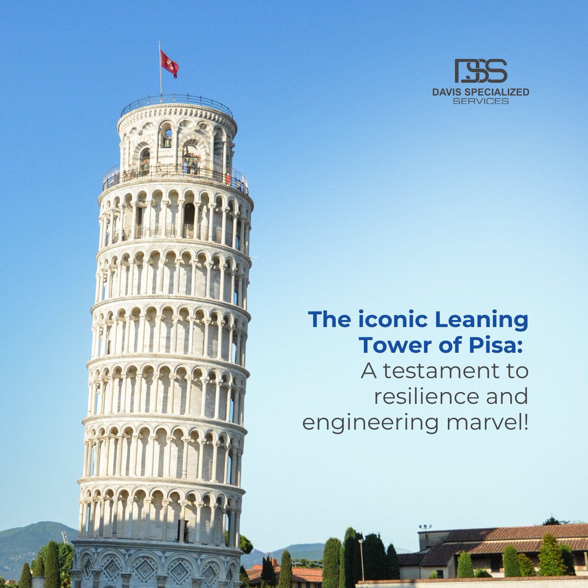 davisservices_'s tweet photo. Despite its famous tilt, this majestic tower has gracefully stood for over 800 years. Discover the fascinating history behind its leaning journey and the remarkable efforts to stabilize it. https://t.co/gVQRah8IaT