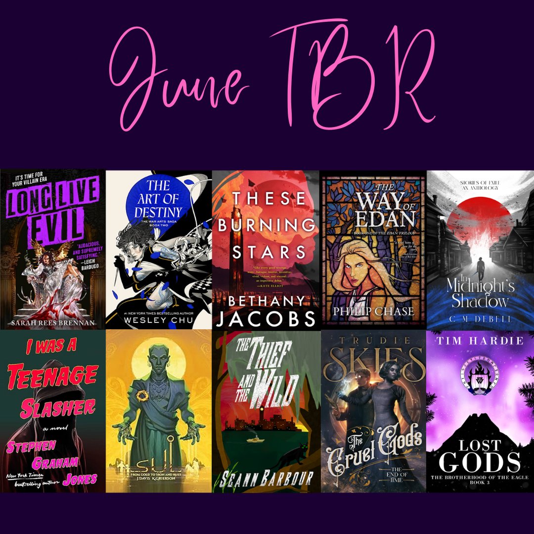 I'm already cranking through my June TBR! What are you reading in June?