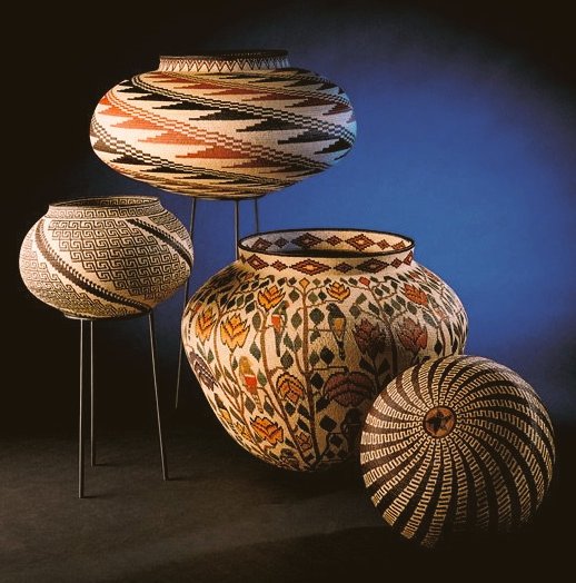 Wounaan Baskets from the Rainforest of Panama, created by master weavers such as Miriam Negria #WomensArt