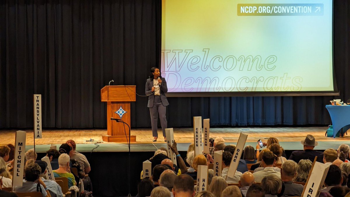 JessicaforNC's tweet photo. 🔥 up and ready to go at the @NCDemParty Convention this past weekend 🗳️ https://t.co/g6IBxpe23f