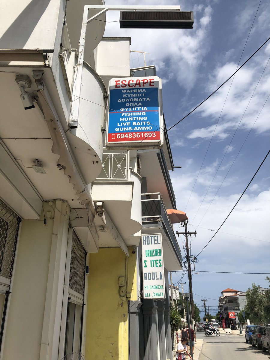 “I’d like a fishing rod,a couple of floats,some maggots,a harpoon gun,a 12 bore shot gun and some shells please …” 😆😂