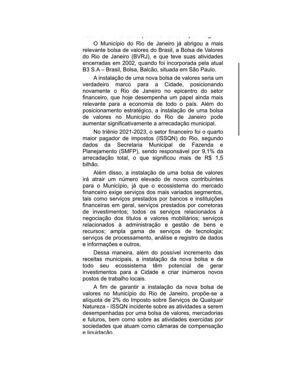 eduardopaes's tweet image. A BOLSA DO RIO DE JANEIRO VAI VOLTAR.

Acabei de encaminhar à Câmara de vereadores o Projeto de Lei que cria as condições para que tenhamos mais uma Bolsa de Valores no Brasil, o que é sempre uma saudável competição para quem defende o livre mercado. 
É mais que trabalho!  É amor…