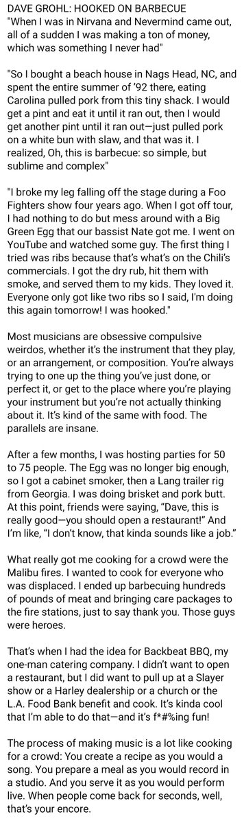 Dave Grohl: King of the Grill