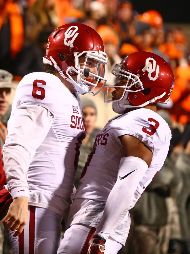 KREFsports's tweet photo. Baker Mayfield and Sterling Shepard. Together again.

Congrats to Shep on his new deal in Tampa! https://t.co/0Q2KyNlHFt