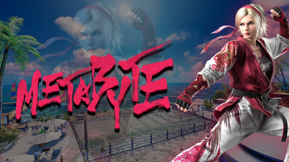 Aisu_Bimu's tweet image. Here you go guys, congratulations again!

@ByteMeta (as soon as the official t8 beach stage is out, it will get replaced immediately! This is just a filler for now!)

#tekken8 #graphicdesign #nickname