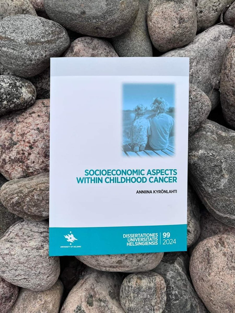 Anniina Kyrönlahti väittelee  Helsingin yliopistosta aiheesta ”Socioeconomic aspects within childhood cancer”. Väitöstilaisuus järjestetään pe 7.6. klo 12 Puistosairaalan Niilo Hallman -salissa. Vastaväittäjänä on professori Toivo Salmi.
<a href="/CancerRegFi/">Syöpärekisteri</a>

helsinginyliopisto.etapahtuma.fi/Kalenteri/Suom…