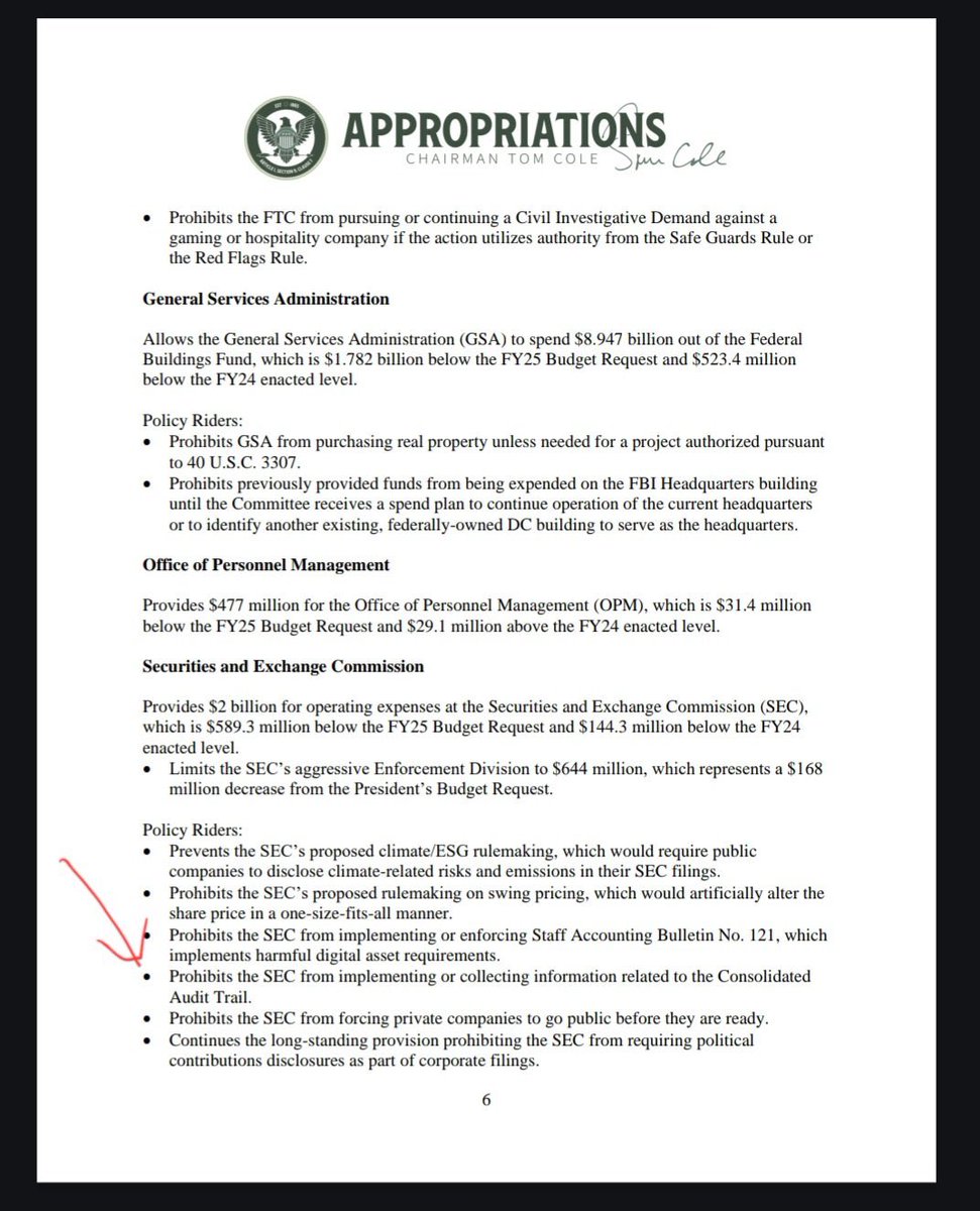 peruvian_bull's tweet image. So the new house spending bill PROHIBITS the SEC from implementing the Consolidated Audit Trail?

They are throwing the kitchen sink at it

Ht @GuyBuddyFrwend