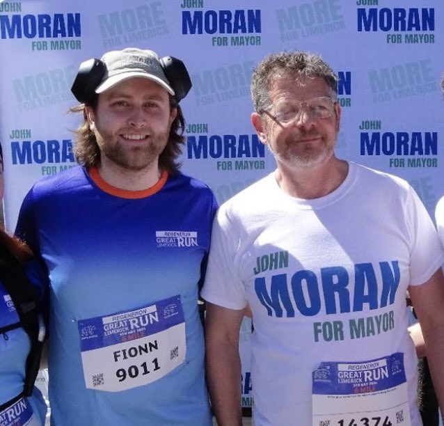 FionnBarronHere's tweet photo. Years ago @moranjohna1 shared his vision for Limerick with me. A city centre not just for day time shopping and traffic, but a European style city where you can live, work and enjoy. Limerick deserves this! #MoranForMayor https://t.co/1pSgQbziCh