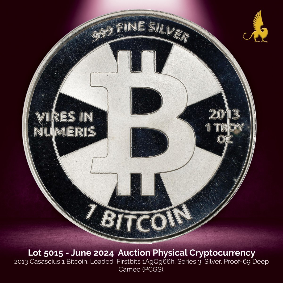 StacksBowers's tweet photo. Preview the Exciting Physical Cryptocurrency Lots in the June 2024 Showcase Auction
Preview Here 👉 https://t.co/BIKpkGjHRC
#crypto #cryptocurrencies #cryptotrading #cryptocurrency #bitcoin #physicalbitcoin #btc #bitcoinminning https://t.co/WHr4RO37It