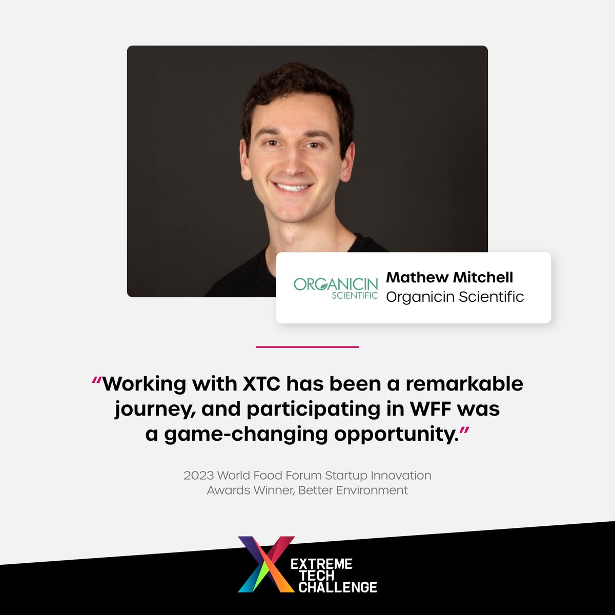 ExTechChallenge's tweet image. 🔔 The deadline to apply for the @world_foodForum Startup Innovation Awards is 2 DAYS AWAY! Startups, submit your applications (or complete those in process) by June 8th (11:59 PDT) 2ly.link/1yMlM. See what these 2023 winners had to say about winning big in Rome.