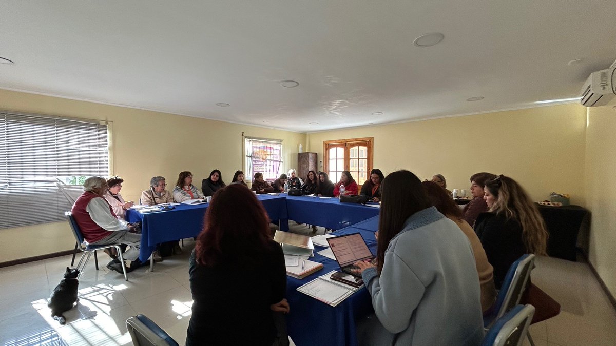 SenamaAtacama's tweet photo. SENAMA Atacama, realiza reunión técnica del programa Voluntariado, la instancia contó con la participación de los asesores senior de las comunas de Copiapó, Caldera, Chañaral y Tierra Amarilla, además de los profesionales que colaboran a través de convenio FOSIS-SENAMA. 👧🧒🧑‍🦳👨‍🦳 https://t.co/kxfUPeRGzx